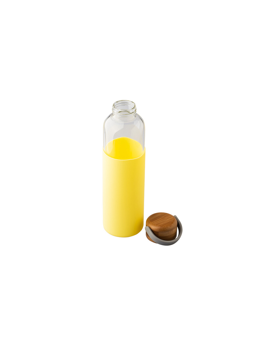 Szklana butelka Refresh 560 ml, żółty