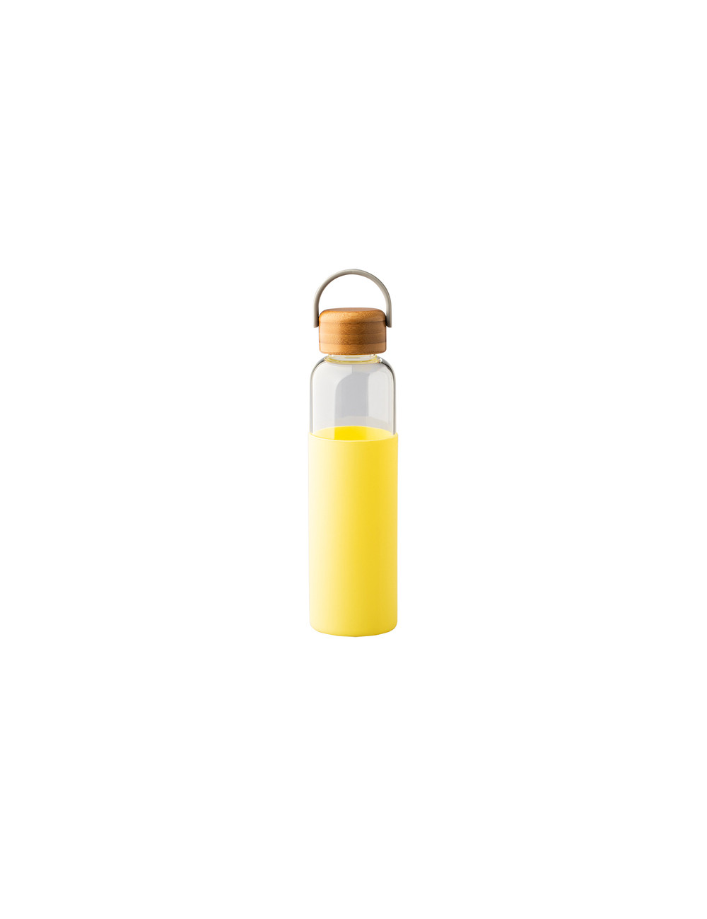 Szklana butelka Refresh 560 ml, żółty