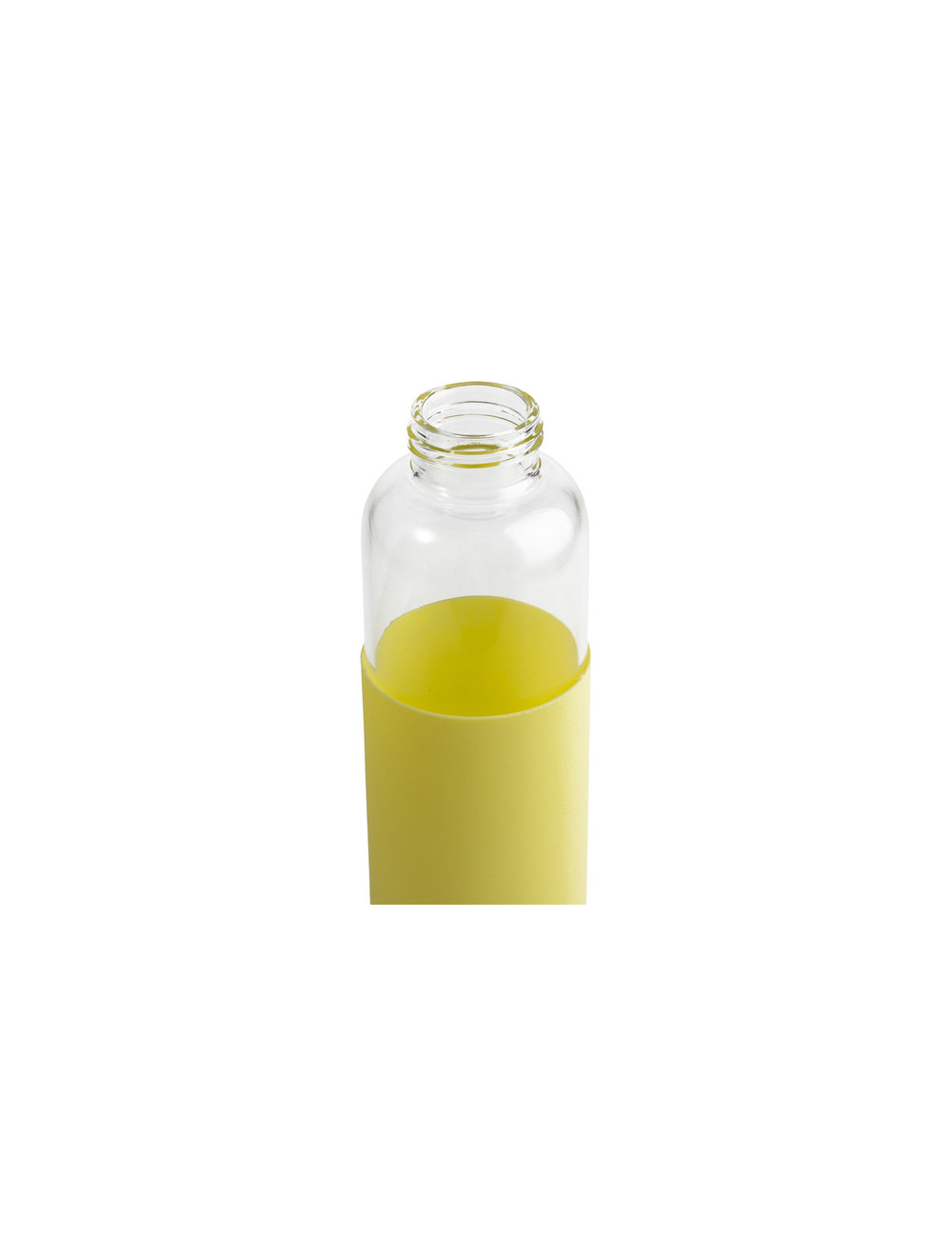 Szklana butelka Refresh 560 ml, żółty