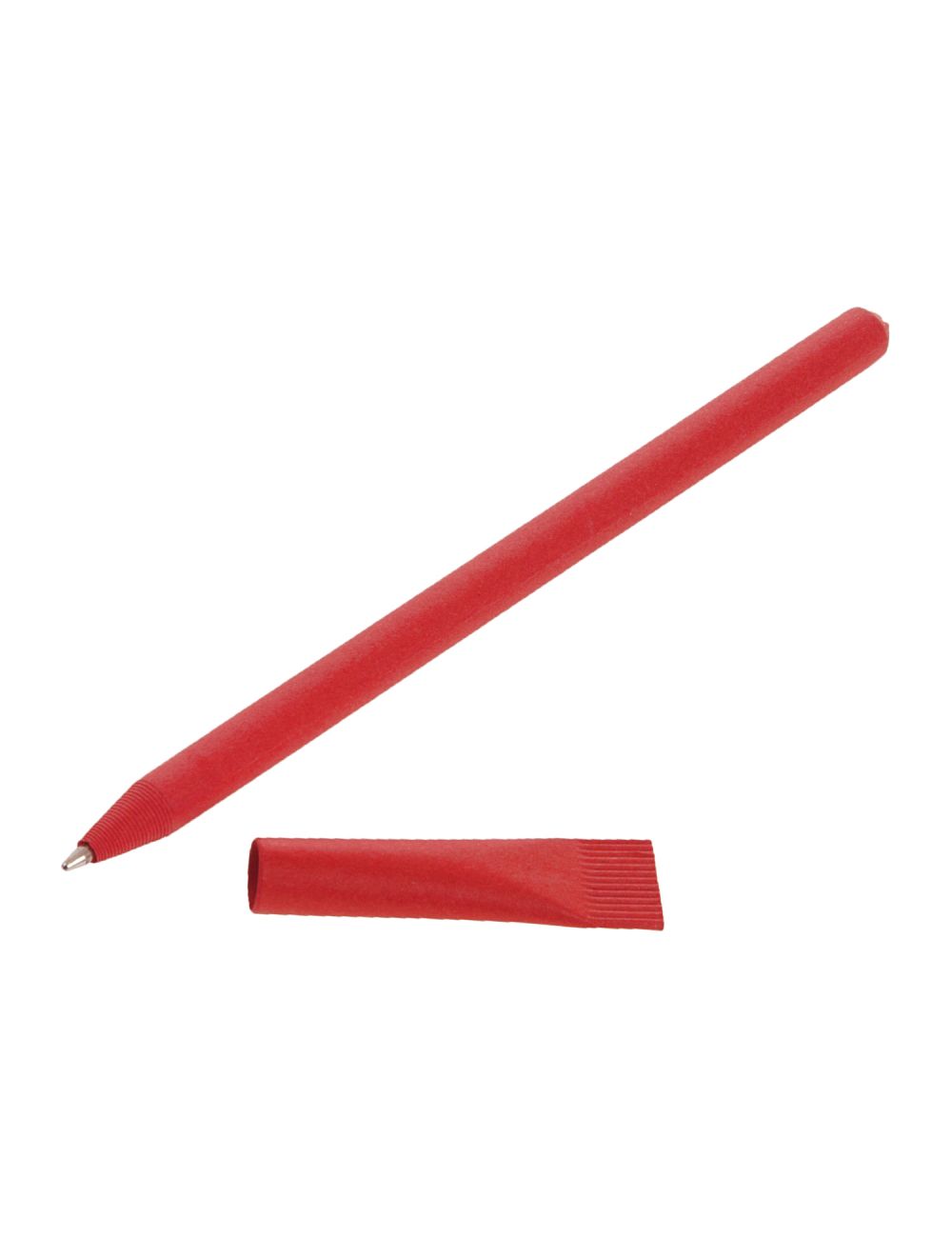 Długopis ze zrolowanego papieru z zatyczką | Debra