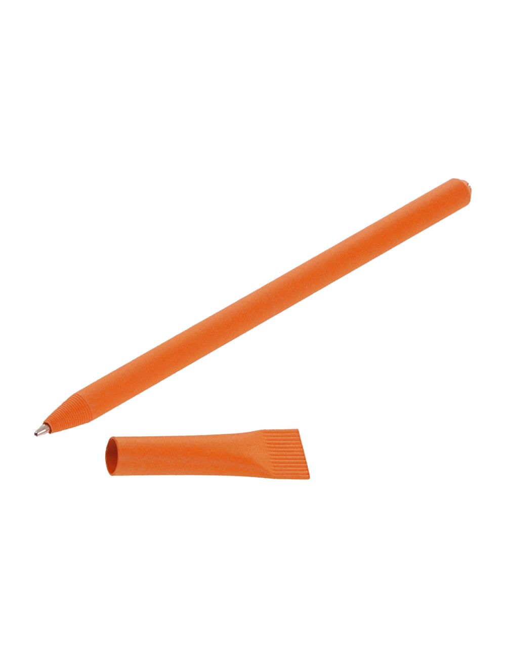 Długopis ze zrolowanego papieru z zatyczką | Debra