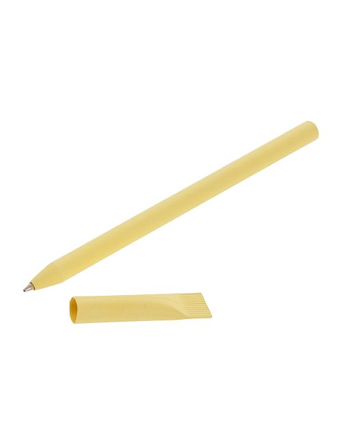 Długopis ze zrolowanego papieru z zatyczką | Debra