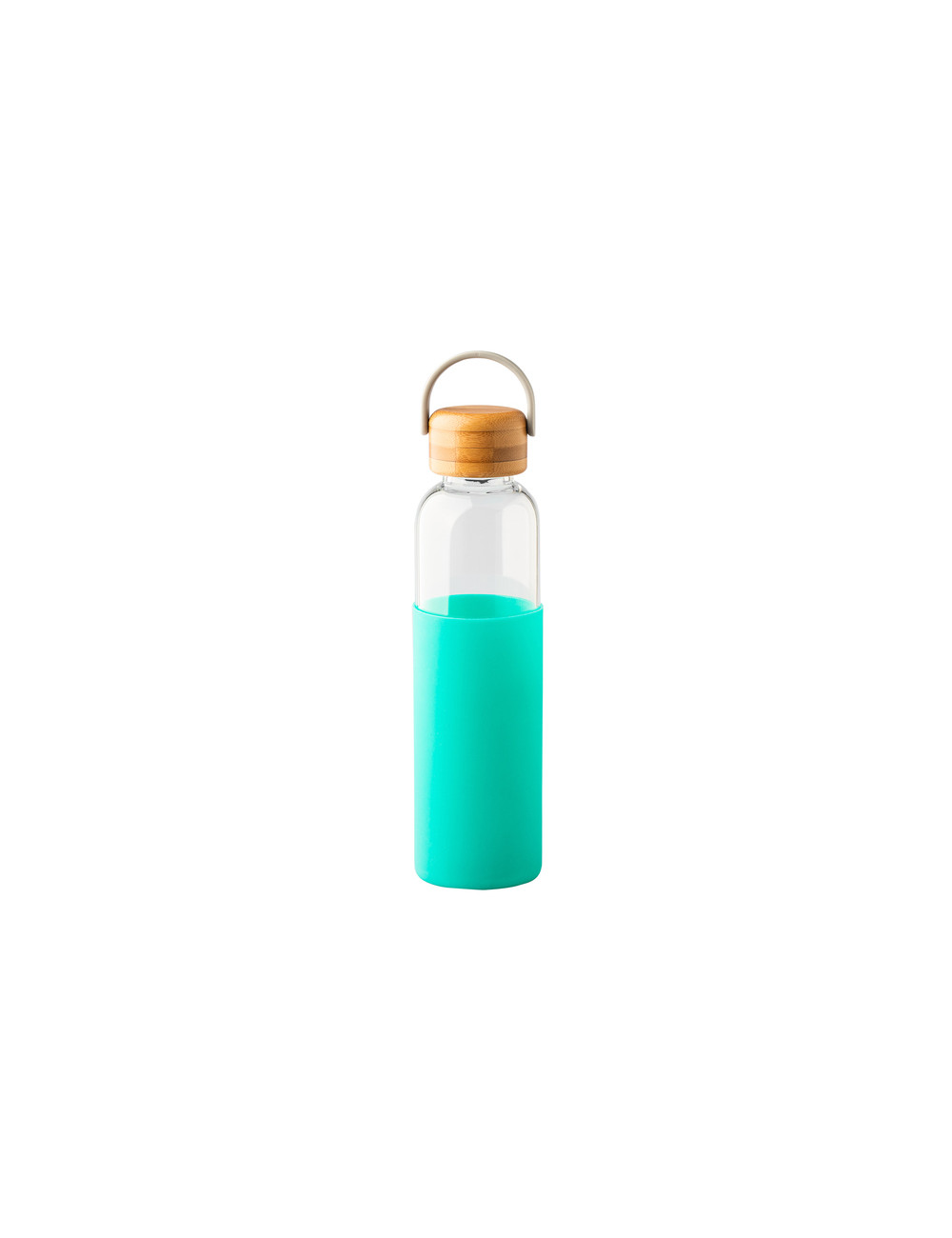 Szklana butelka Refresh 560 ml, zielony