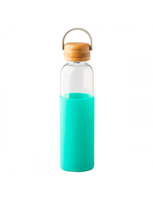 Szklana butelka Refresh 560 ml, zielony