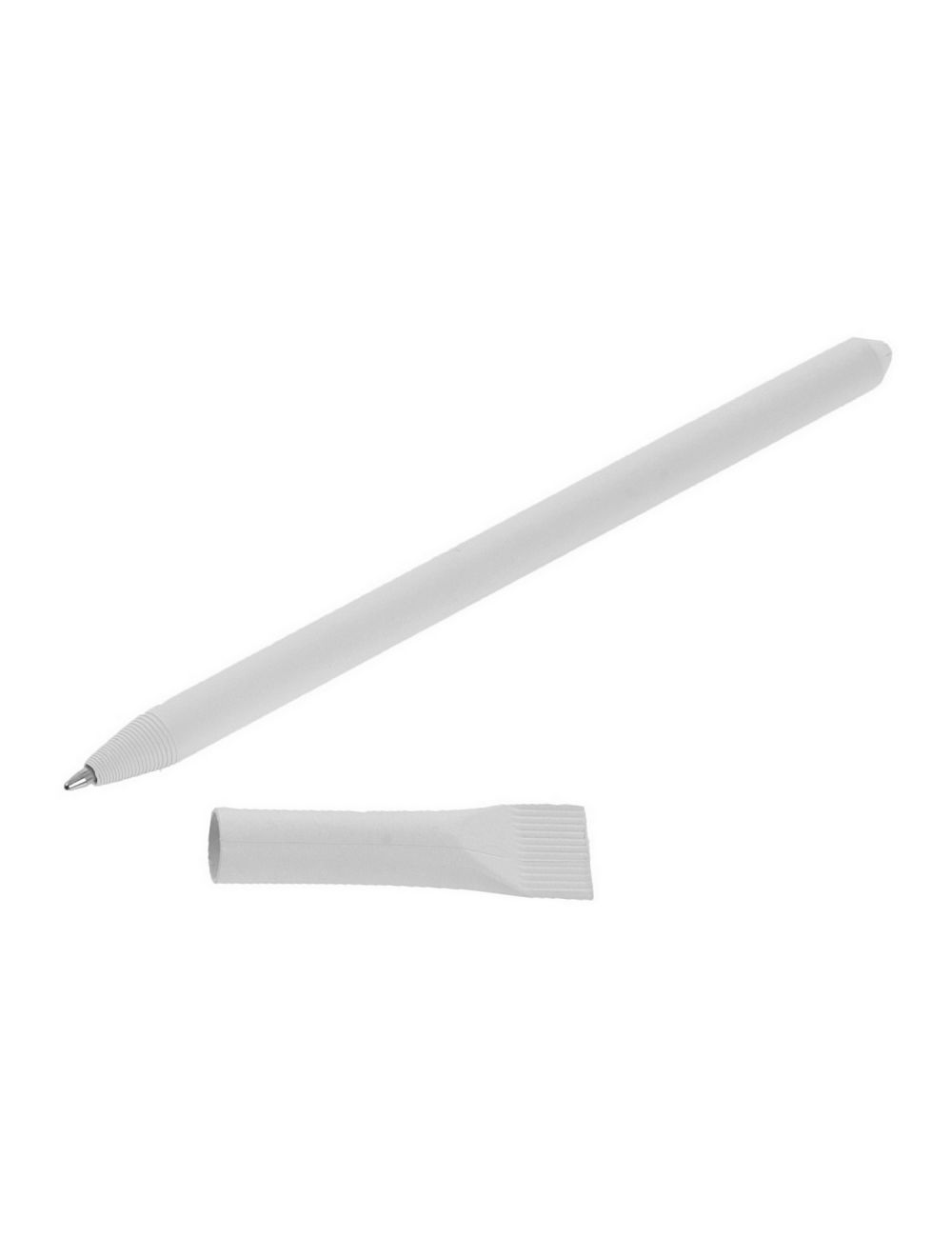 Długopis ze zrolowanego papieru z zatyczką | Debra