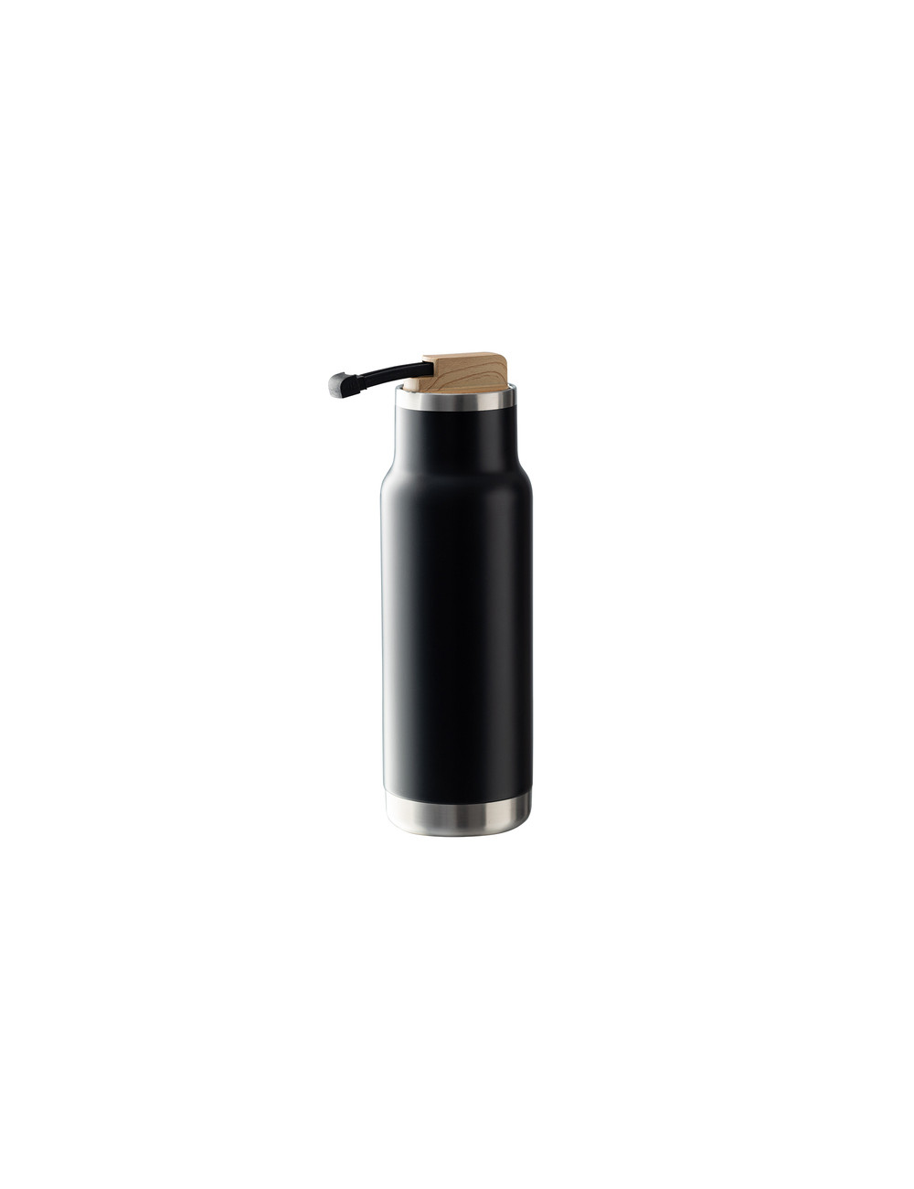Butelka termiczna Horten 530 ml, czarny