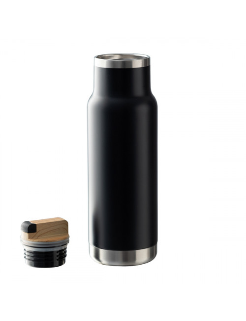 Butelka termiczna Horten 530 ml, czarny