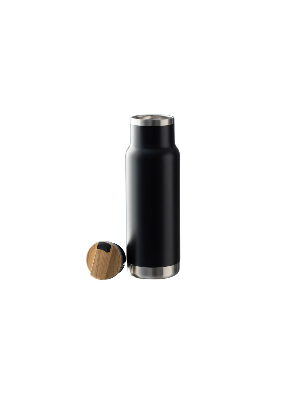 Butelka termiczna Horten 530 ml, czarny