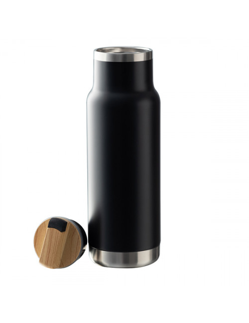 Butelka termiczna Horten 530 ml, czarny