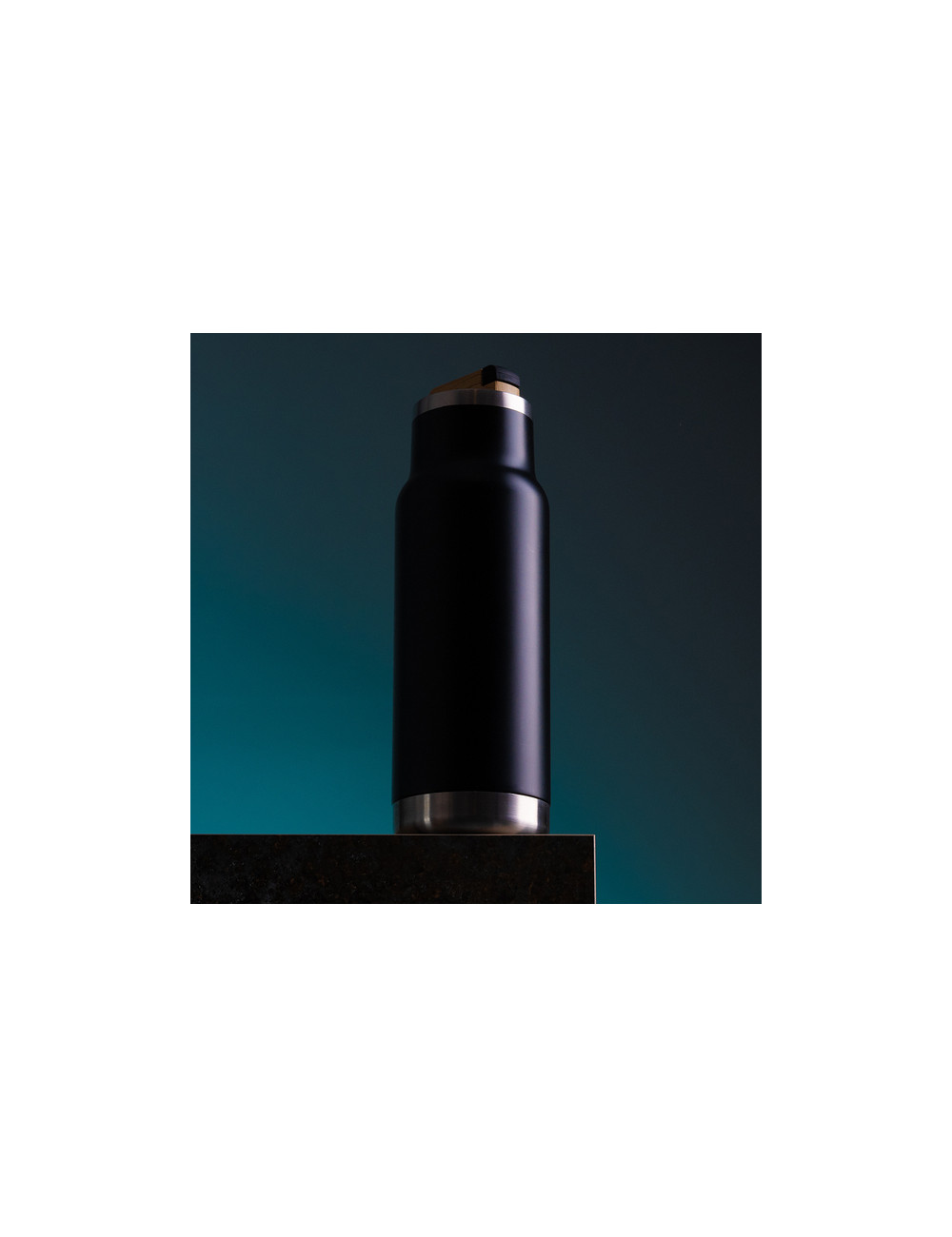 Butelka termiczna Horten 530 ml, czarny