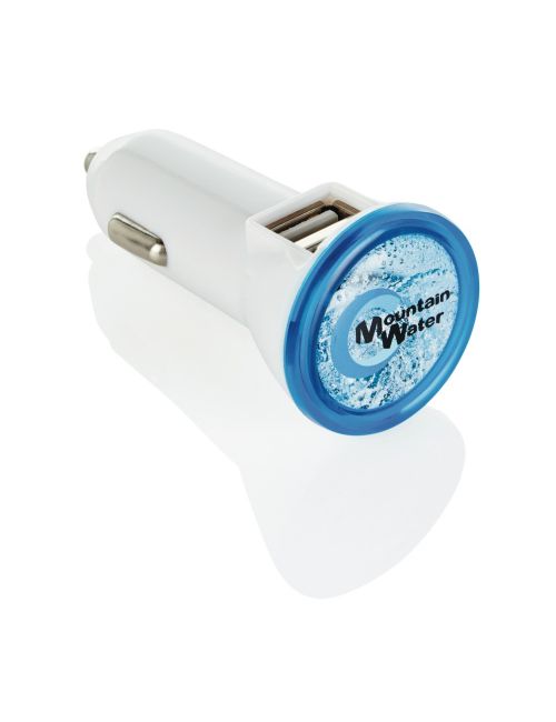 Podwójna ładowarka samochodowa USB