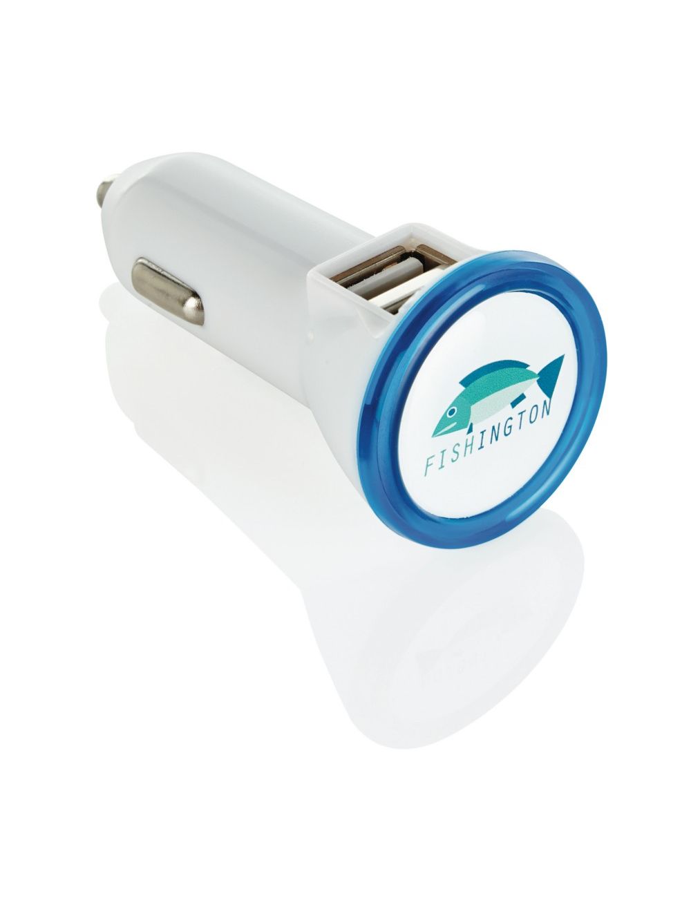 Podwójna ładowarka samochodowa USB