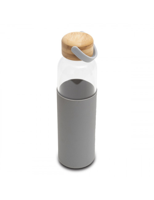 Szklana butelka Refresh 560 ml, szary 