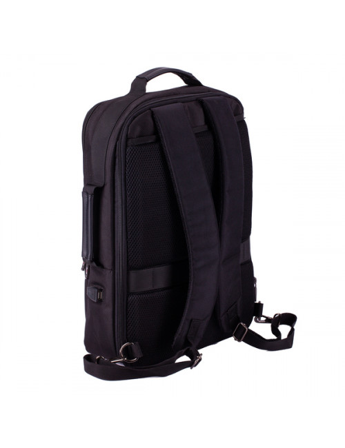 Plecak/teczka City Cyber z ochroną RFID, czarny 