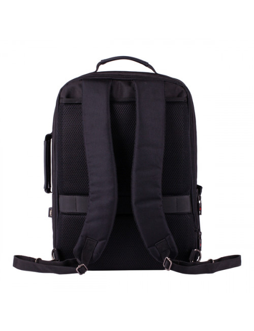 Plecak/teczka City Cyber z ochroną RFID, czarny 