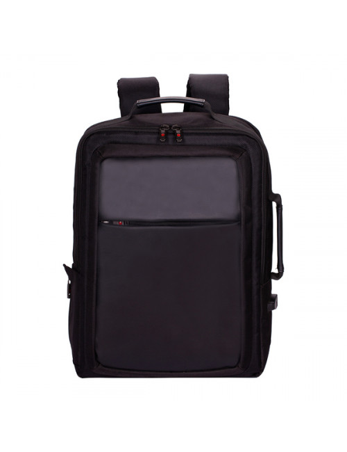 Plecak/teczka City Cyber z ochroną RFID, czarny 