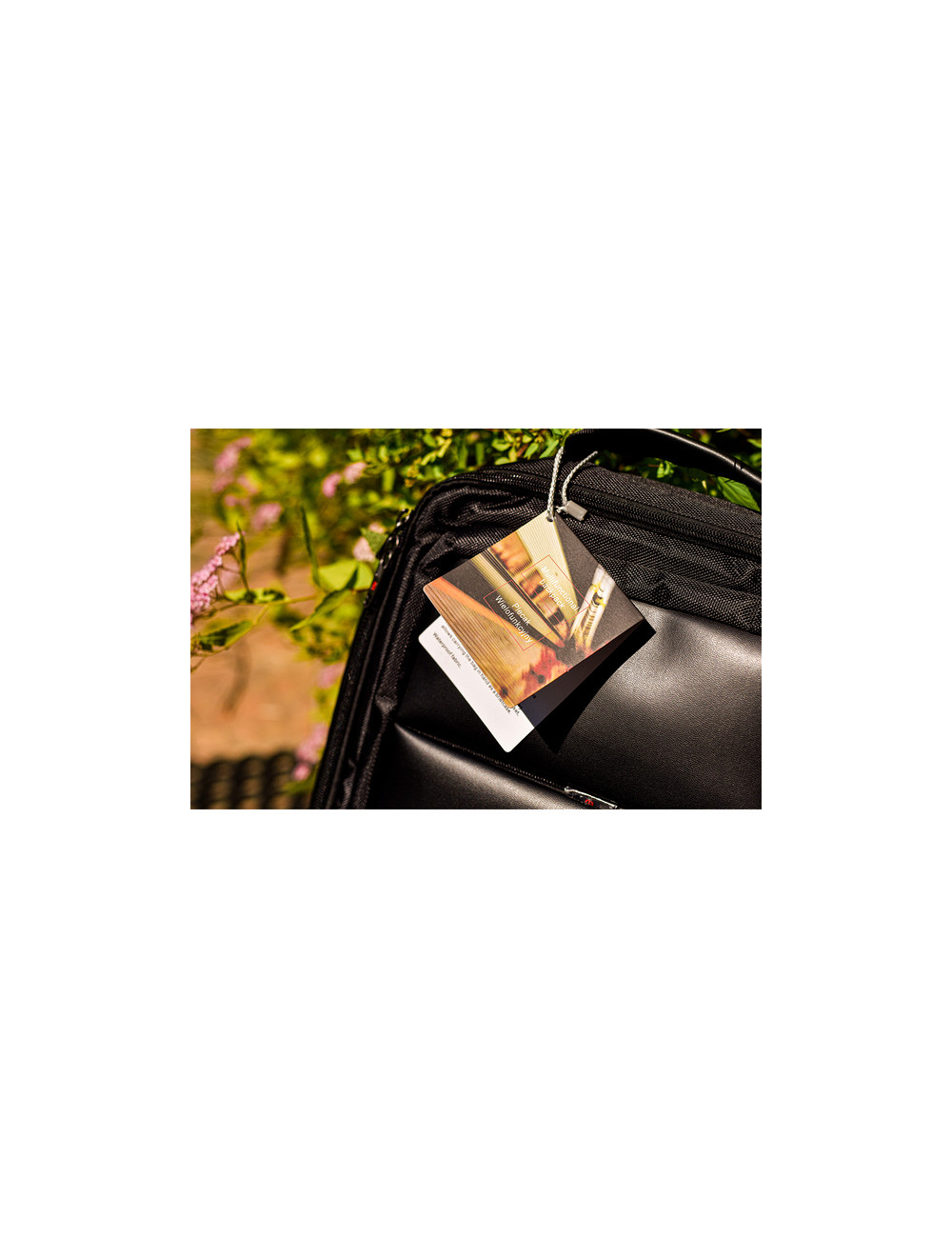 Plecak/teczka City Cyber z ochroną RFID, czarny 