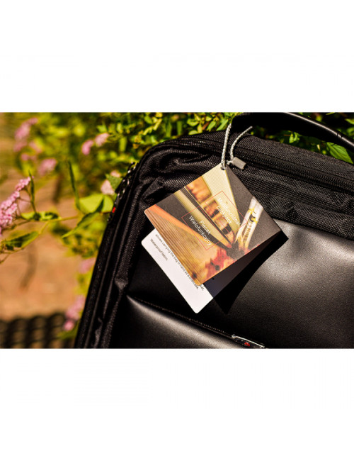 Plecak/teczka City Cyber z ochroną RFID, czarny 