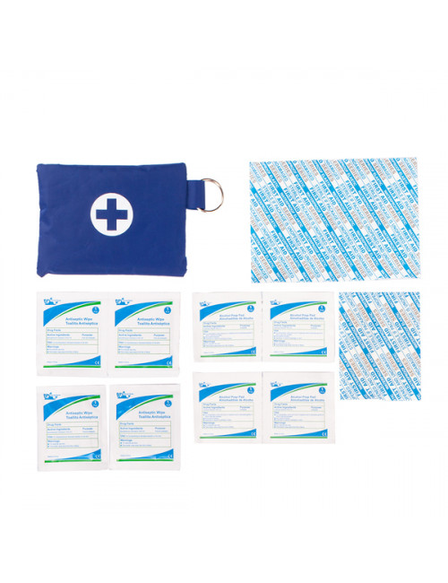 Apteczka turystyczna Basic, niebieski 