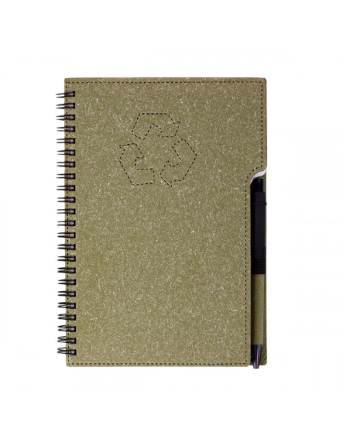 Notatnik Telde A5, zielony 