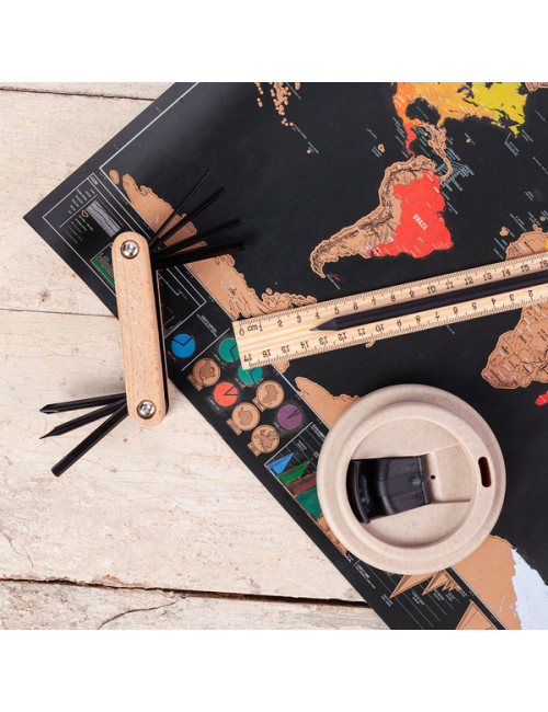 Narzędzie wielofunkcyjne Woodie, brązowy 