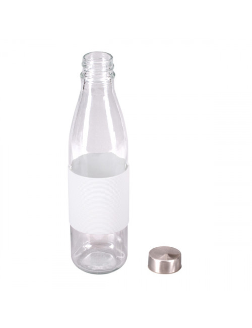 Szklana butelka Vigour 800 ml, biały 