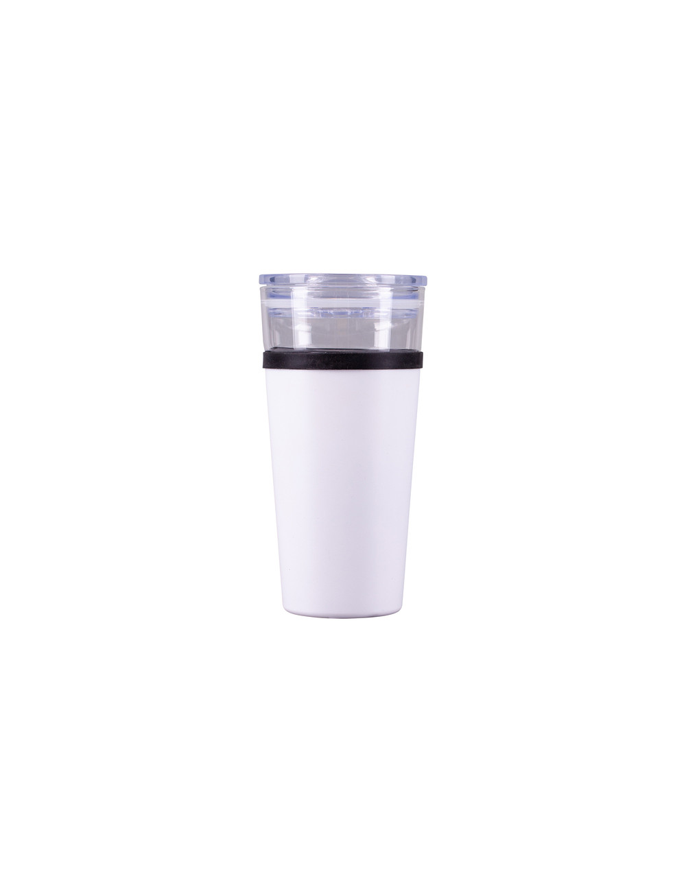 Kubek szklany Alpena 400 ml, biały