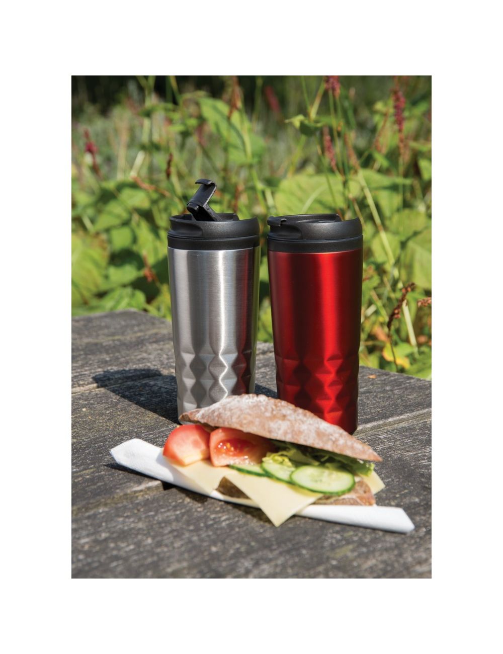 Geometryczny kubek termiczny 300 ml