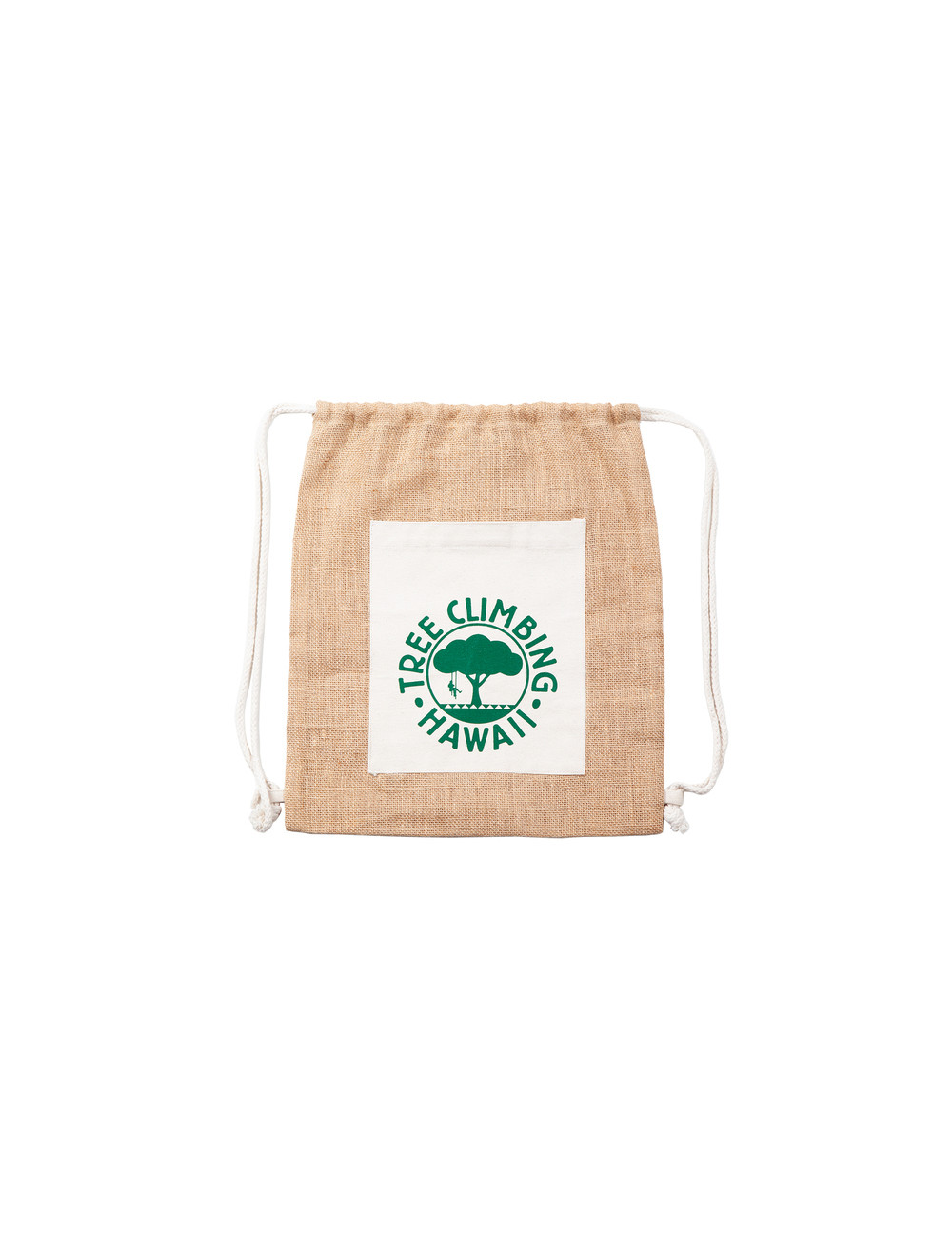 Plecak jutowy Eco-Pure, brązowy 