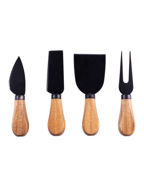 Zestaw serowy Piacenza, brązowy