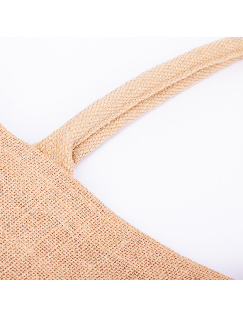Torba na zakupy z juty Natural Shopper, beżowy 