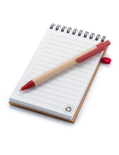 Notatnik ok. A6 z długopisem