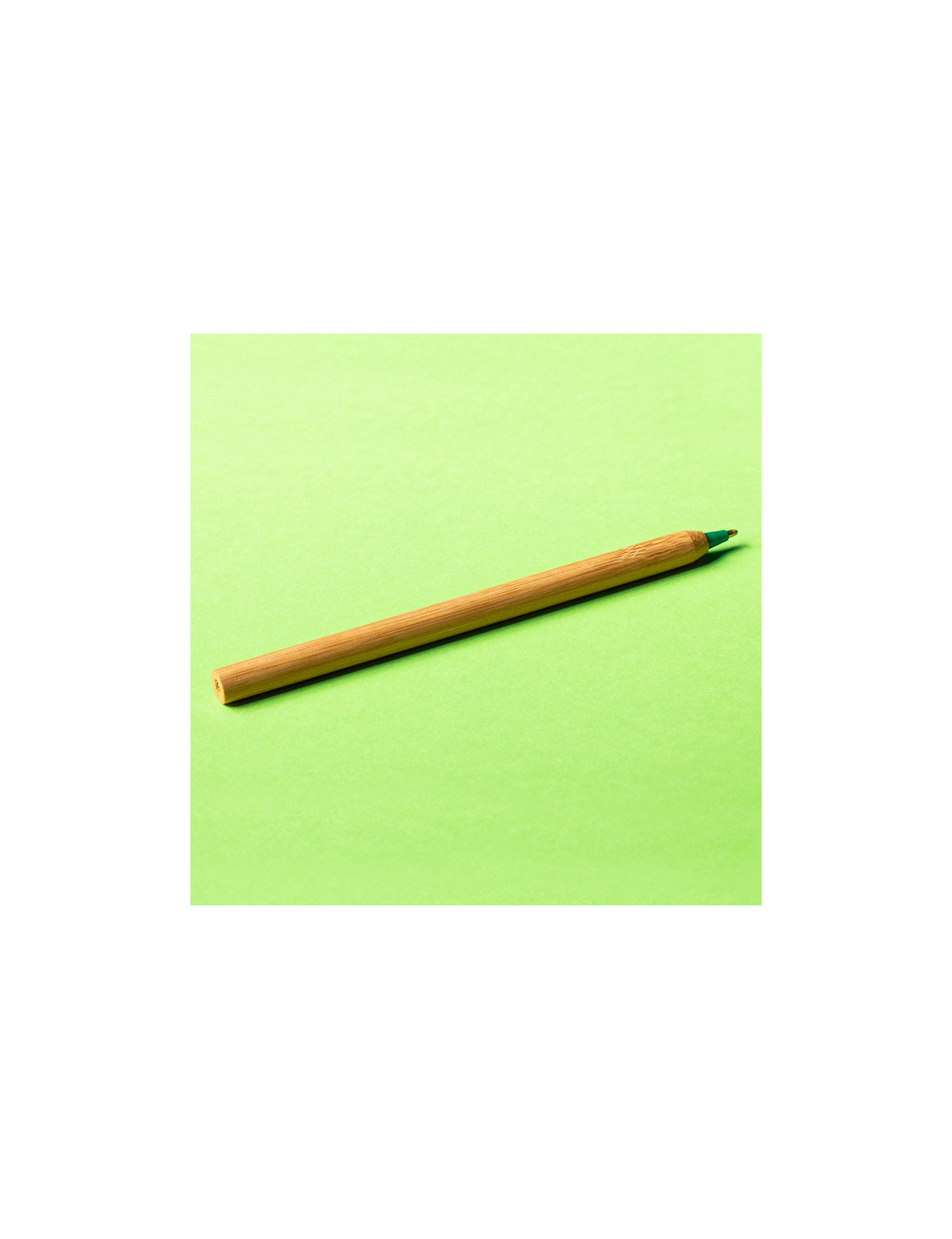 Długopis bambusowy Chavez, zielony 