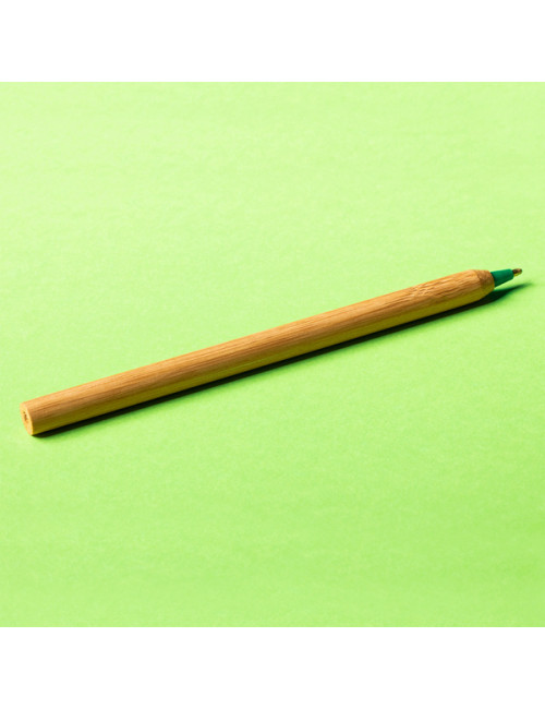 Długopis bambusowy Chavez, zielony 