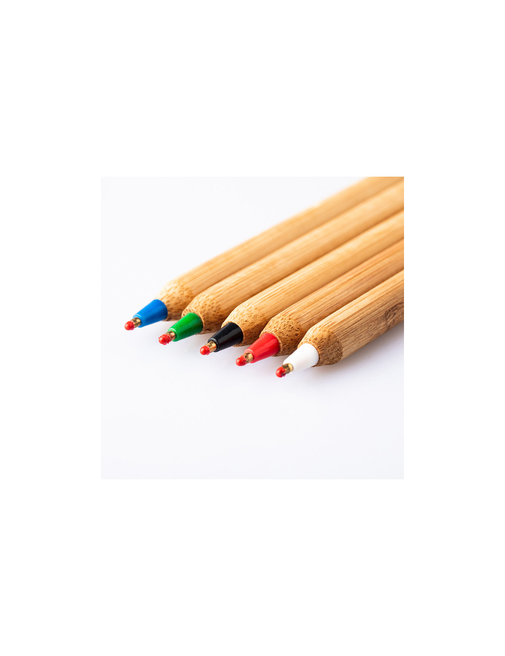 Długopis bambusowy Chavez, zielony 