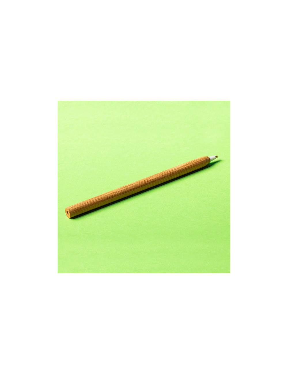 Długopis bambusowy Chavez, biały