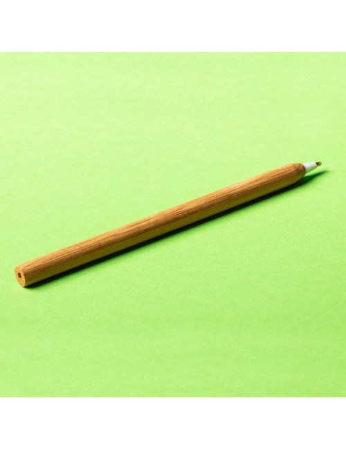 Długopis bambusowy Chavez, biały