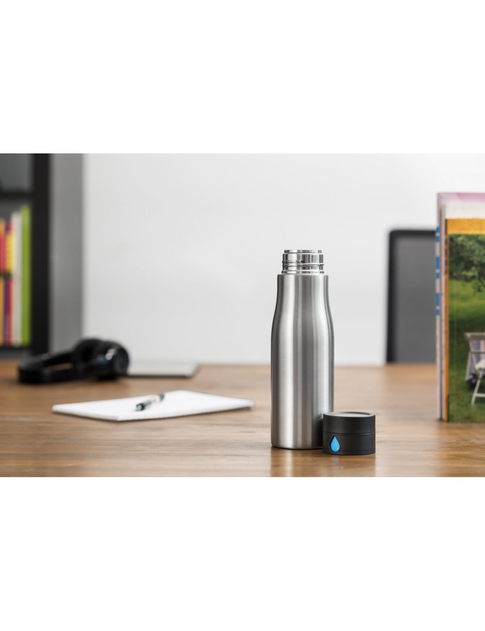 Butelka sportowa 650 ml Aqua, monitorująca...