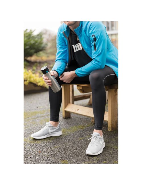 Butelka sportowa 650 ml Aqua, monitorująca ilość wypitej wody