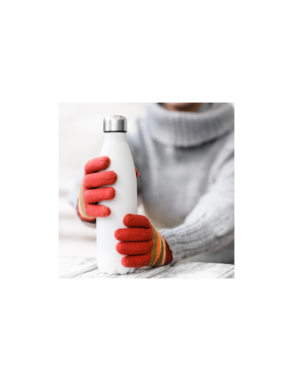 Butelka próżniowa Inuvik 700 ml, biały