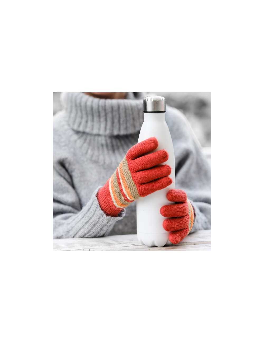 Butelka próżniowa Inuvik 700 ml, biały