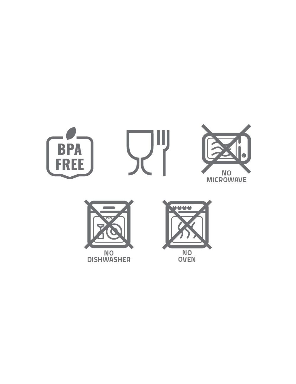 Butelka sportowa 800 ml Air Gifts | Frank