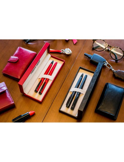 Zestaw piśmienny Mauro Conti, długopis i pióro kulkowe | Sarah