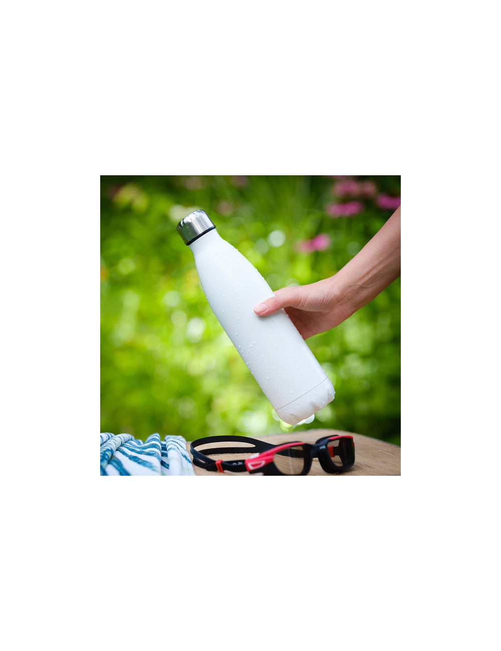 Butelka próżniowa Inuvik 700 ml, biały 