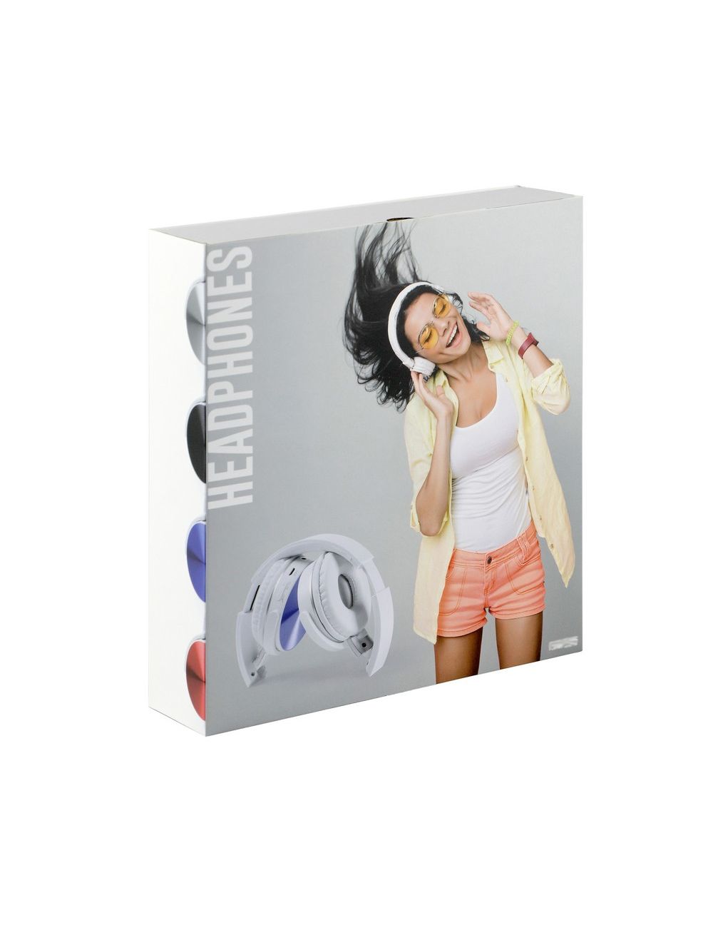 Składane bezprzewodowe słuchawki nauszne, radio