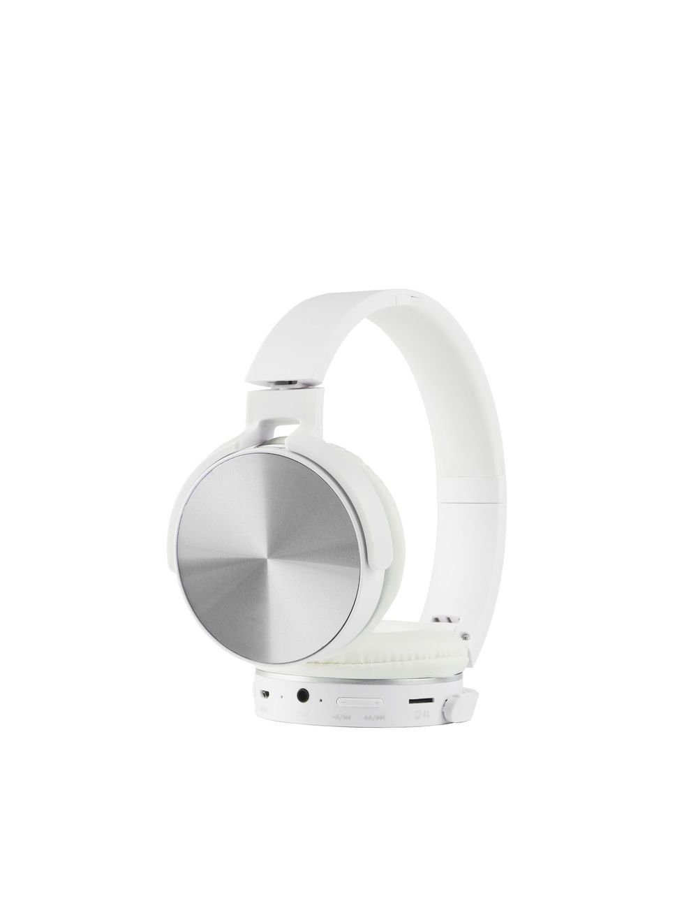 Składane bezprzewodowe słuchawki nauszne, radio