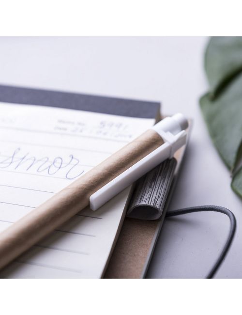 Zestaw do notatek, notatnik ok. A6, karteczki samoprzylepne, długopis