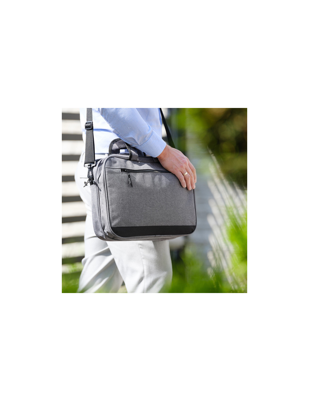 Teczka na dokumenty Portici, szary 