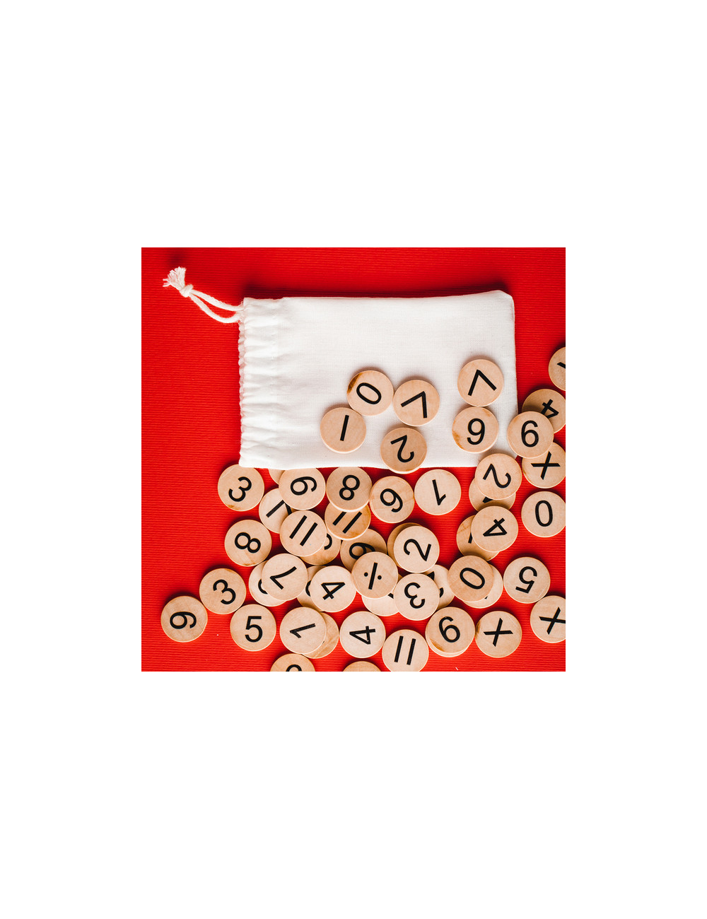 Zestaw do nauki liczenia Count-me-in, beżowy 