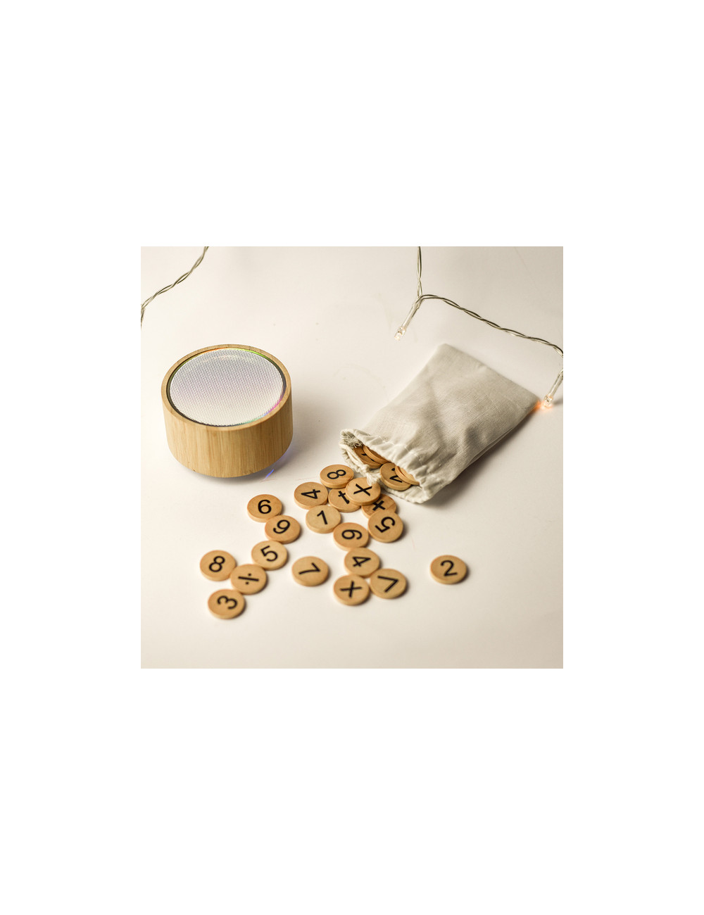 Zestaw do nauki liczenia Count-me-in, beżowy 